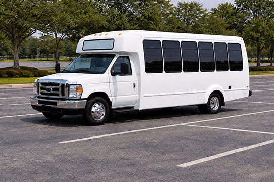 20-passenger minibus available for charter in Cambridge, MA