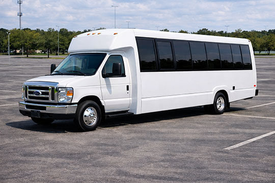 25-passenger minibus available for charter in Cambridge, MA